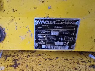 MP3 Bandeja Compactadora WACKER VP1550