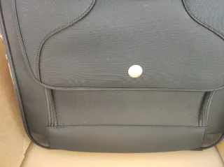 Maletín portátil Dell semirrígido negro nuevo