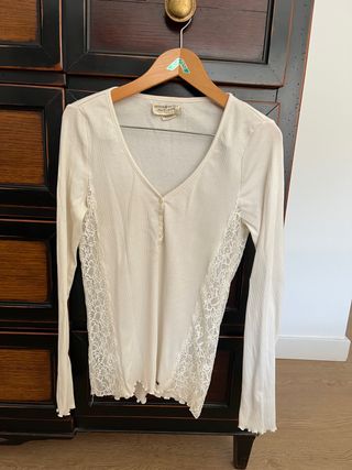 Camiseta Ralph Lauren encaje