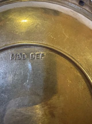 Centrotavola Ottone Vintage MBF/MBL