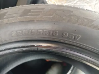 Neumáticos Usados Bridgestone 225/55 R 18 98V