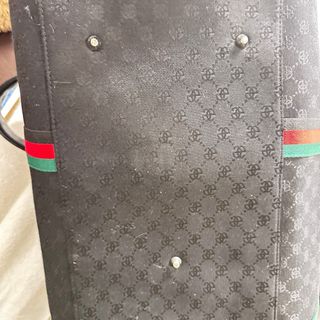 Bolsa de viaje Gucci negra