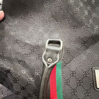 Bolsa de viaje Gucci negra