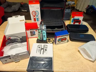 Nintendo Switch OLED *Todos los accesorios*