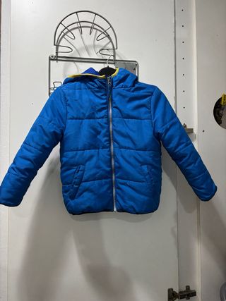 Abrigo MO niño talla 4/5 azul