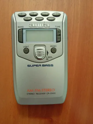 Mini Radio Aiwa AM/FM Stereo CR-D500