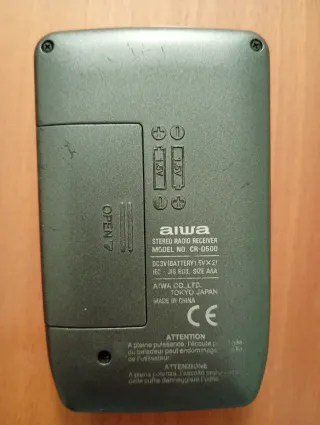Mini Radio Aiwa AM/FM Stereo CR-D500