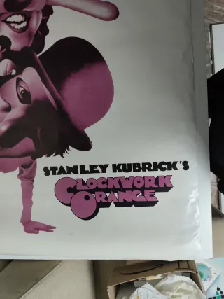 Poster la naranja mecanica