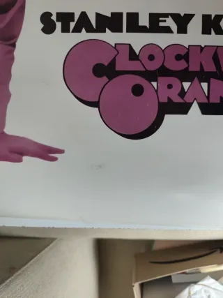 Poster la naranja mecanica