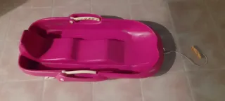 Trineo con dirección y freno