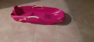 Trineo con dirección y freno