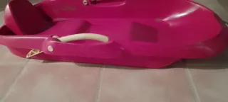 Trineo con dirección y freno