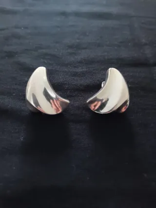 Pendientes de plata de ley