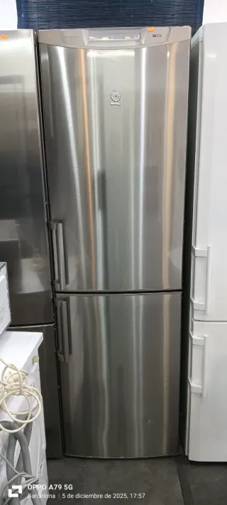 Nevera combi balay acero inoxidable