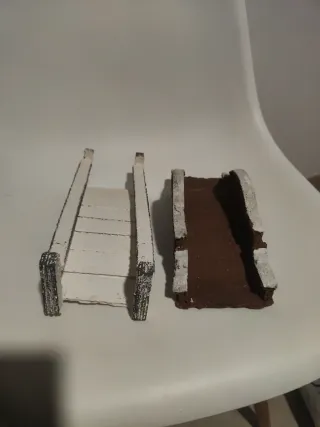 Puentes decoración portal belén