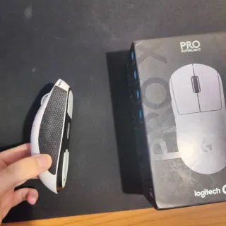 Logitech G Pro X Superlight Bianco