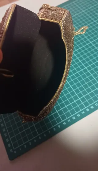 Bolso fiesta exótico bordado cadena