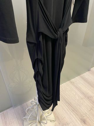 Vestido Punto Carolina Herrera Negro