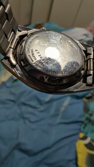 Seiko Automatico Grigio Texturizzato