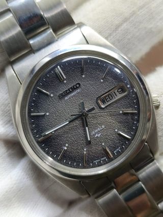 Seiko Automatico Grigio Texturizzato