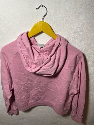 Sudadera Adidas Rosa Crop Top