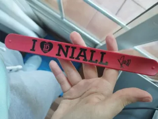Pulsera Niall Horan 1D Roja