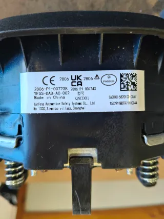 Airbag Volante BYD Seal U