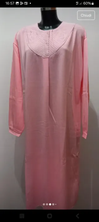 Camicia da notte donna rosa