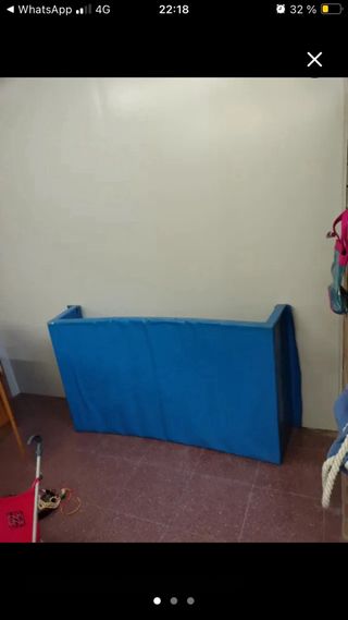 Protector de radiador azul