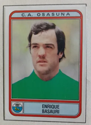 CLUB ATLÉTICO OSASUNA CROMOS RECORTADOS FÚTBOL 82