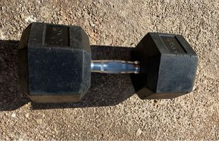 Mancuerna 30 kg Mancuerna hexagonal ergonómica