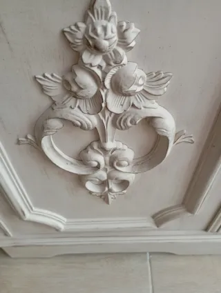 Recibidor vintage romántico yute