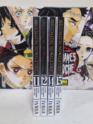 Manga Shuumatsu no Valkyrie 4 tomos