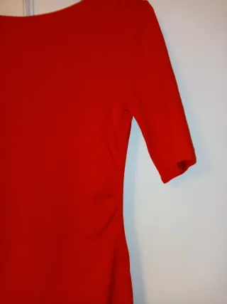 Vestido rojo Stradivarius Talla L