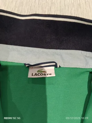 Polo Lacoste Verde