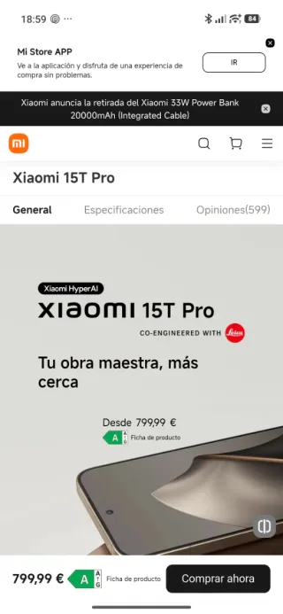 Xiaomi 15t Pro Dorado