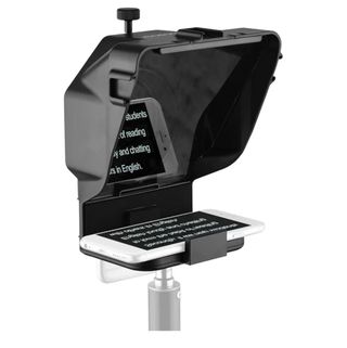 Teleprompter para Creadores de Contenido con mando
