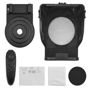 Teleprompter para Creadores de Contenido con mando