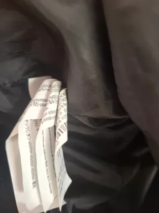 Chaqueta Bomber Vintage Bershka Negra