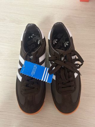 Adidas SL 72 Marrones y Blancas Talla 37 Mujer