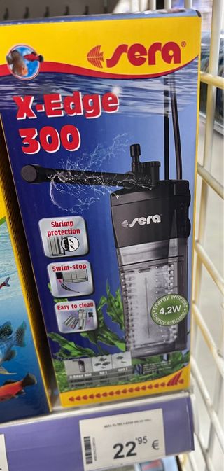 Acuario LEDDY 60LT + Filtro SERA X EDGE300.