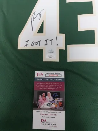 Camiseta Thanasis Antetokounmpo 43 Firmada