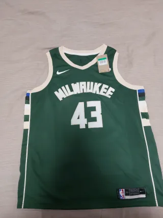 Camiseta Thanasis Antetokounmpo 43 Firmada