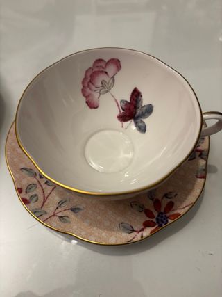 Coppia di set da tè inglesi