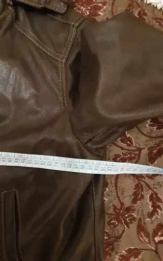 Giaccone uomo vera pelle Combipel marrone