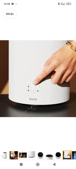 Humidificador Duux Blanco