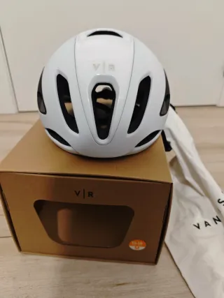 Casco Van Rysel Blanco