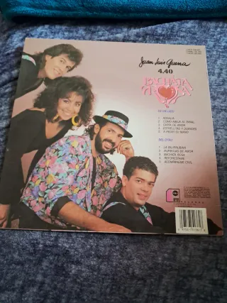 Vinilo Juan Luis Guerra 4.40 Bachata Rosa