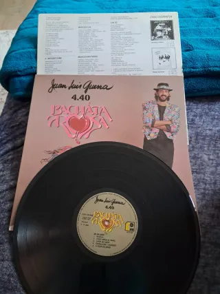 Vinilo Juan Luis Guerra 4.40 Bachata Rosa