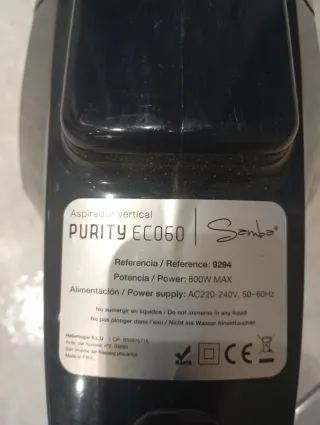 Aspiradora Ligera Sin bolsa